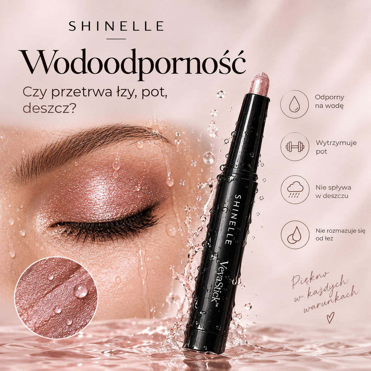 VeyaStick-wododporny cień do powiek w sztyfcie